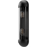 Cyrus Bathroom Vanity Light - Matte Black / Clear