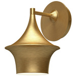 Emiko Wall Sconce - Brushed Gold / Brushed Gold