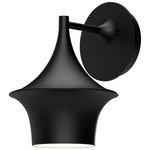 Emiko Wall Sconce - Matte Black / Matte Black