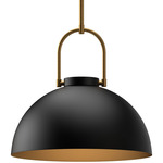 Harper Pendant - Matte Black / Matte Black