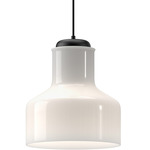 Westlake Pendant - Matte Black / Glossy Opal