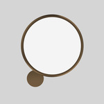 Discovery Wall / Ceiling Light - Bronze / Transparent