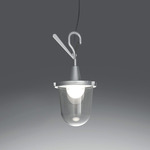 Tolomeo Outdoor Lantern Hook - Aluminum / Clear