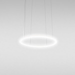 Alphabet of Light Circular Suspension - Grey / White