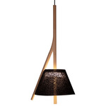 Cambo Pendant - Light Wood / White