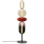 Pebbles Large Floor Lamp - Black / Multicolor