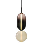 Pebbles Small Pendant - Black / Multicolor