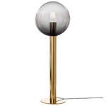 Phenomena Globe Floor Lamp - Gold / Smoke Grey