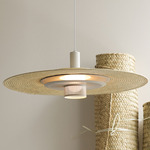 Palma Pendant - Warm Grey / Beige Palma