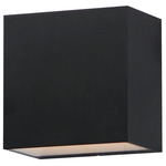 Blok Outdoor Wall Sconce - Black