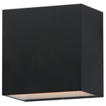 Blok Outdoor Down Light Sconce - Black