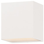 Blok Outdoor Wall Sconce - White