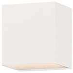 Blok Outdoor Down Light Sconce - White