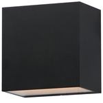 Blok Outdoor Wall Sconce - Black