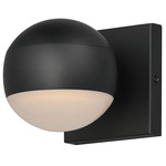 Modular Globe Outdoor Wall Sconce - Black