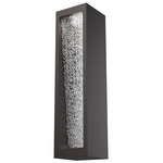 Torrent Outdoor Wall Sconce - Statuary Bronze / Rimelight Glass