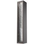 Torrent Outdoor Wall Sconce - Statuary Bronze / Rimelight Glass