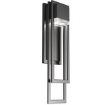 Cascade Outdoor Wall Sconce - Argento Grey / Chilled Clear