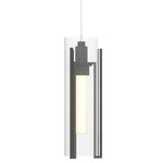 Exos Low Voltage Mini Pendant - Natural Iron / Clear