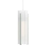 Exos Low Voltage Mini Pendant - Vintage Platinum / Opal