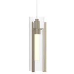 Exos Low Voltage Mini Pendant - Soft Gold / Clear