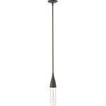 Fritz Mini Pendant - Dark Smoke / Clear
