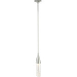Fritz Mini Pendant - Sterling / Clear