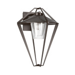 Stellar Outdoor Wall Sconce - Coastal Bronze / Clear