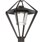 Stellar Outdoor Post Light - Coastal Oil Rubbed Bronze / Clear