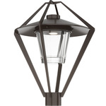 Stellar Outdoor Post Light - Coastal Bronze / Clear