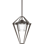 Stellar Outdoor Pendant - Coastal Bronze / Clear