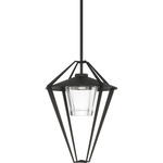 Stellar Outdoor Pendant - Coastal Black / Clear