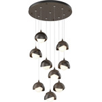 Brooklyn Multi Light Pendant - Bronze / Oil Rubbed Bronze