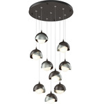 Brooklyn Multi Light Pendant - Oil Rubbed Bronze / Vintage Platinum