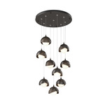 Brooklyn Multi Light Pendant - Oil Rubbed Bronze / Bronze