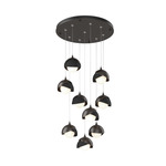 Brooklyn Multi Light Pendant - Oil Rubbed Bronze / Black