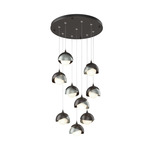 Brooklyn Multi Light Pendant - Oil Rubbed Bronze / Vintage Platinum