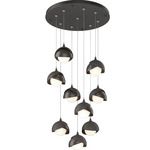 Brooklyn Multi Light Pendant - Natural Iron / Oil Rubbed Bronze
