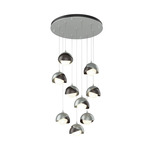 Brooklyn Multi Light Pendant - Vintage Platinum / Oil Rubbed Bronze