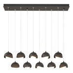 Brooklyn Linear Multi Light Pendant - Oil Rubbed Bronze / Bronze