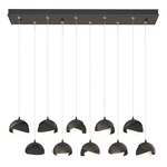 Brooklyn Linear Multi Light Pendant - Oil Rubbed Bronze / Black