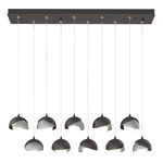 Brooklyn Linear Multi Light Pendant - Oil Rubbed Bronze / Vintage Platinum