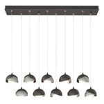 Brooklyn Linear Multi Light Pendant - Oil Rubbed Bronze / Sterling