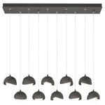 Brooklyn Linear Multi Light Pendant - Natural Iron / Natural Iron