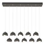 Brooklyn Linear Multi Light Pendant - Natural Iron / Natural Iron