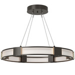 Aura Glass Pendant - Oil Rubbed Bronze / Frosted