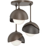 Brooklyn Double Multi Semi Flush Light - Bronze / Oil Rubbed Bronze