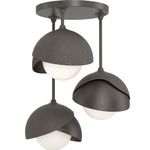 Brooklyn Double Multi Semi Flush Light - Dark Smoke / Oil Rubbed Bronze