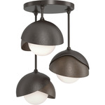Brooklyn Double Multi Semi Flush Light - Oil Rubbed Bronze / Bronze