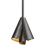 Mobius Steel Shade Mini Pendant - Dark Smoke